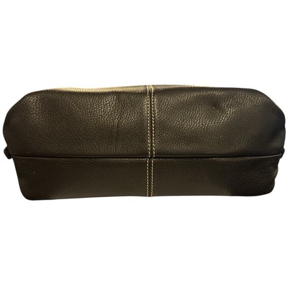 Dooney & Bourke Pebble Leather Sara Bag Deep Brown All Weather Leather EUC - Picture 11 of 16